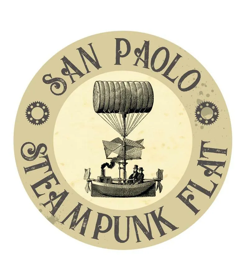 Apartment Ferienwohnung San Paolo Steampunk Flat Rom